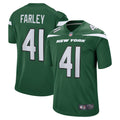 Matthias Farley New York Jets Game Jersey - Gotham Green