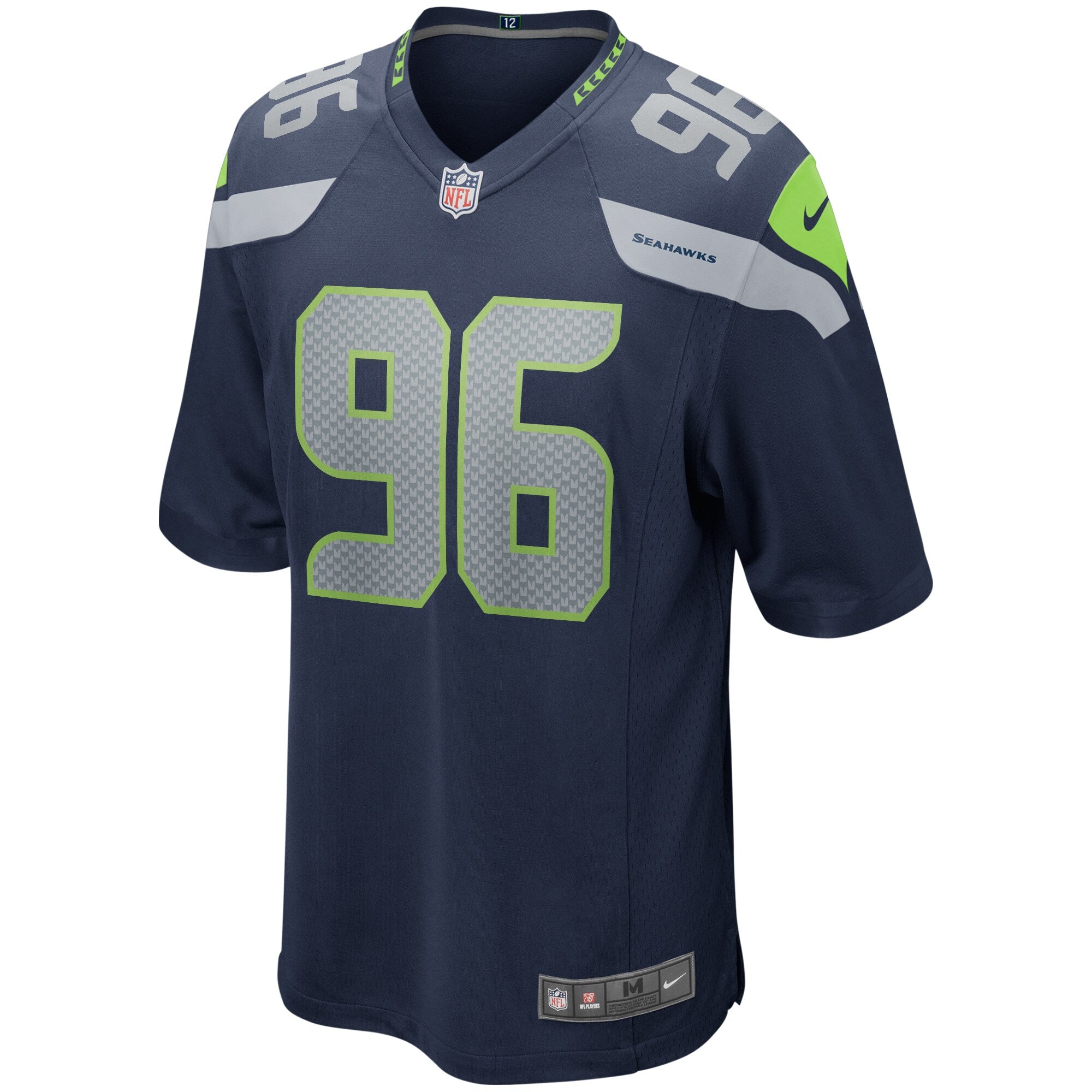 Cortez Kennedy Seattle Seahawks Game Retired Player Jersey - College Navy