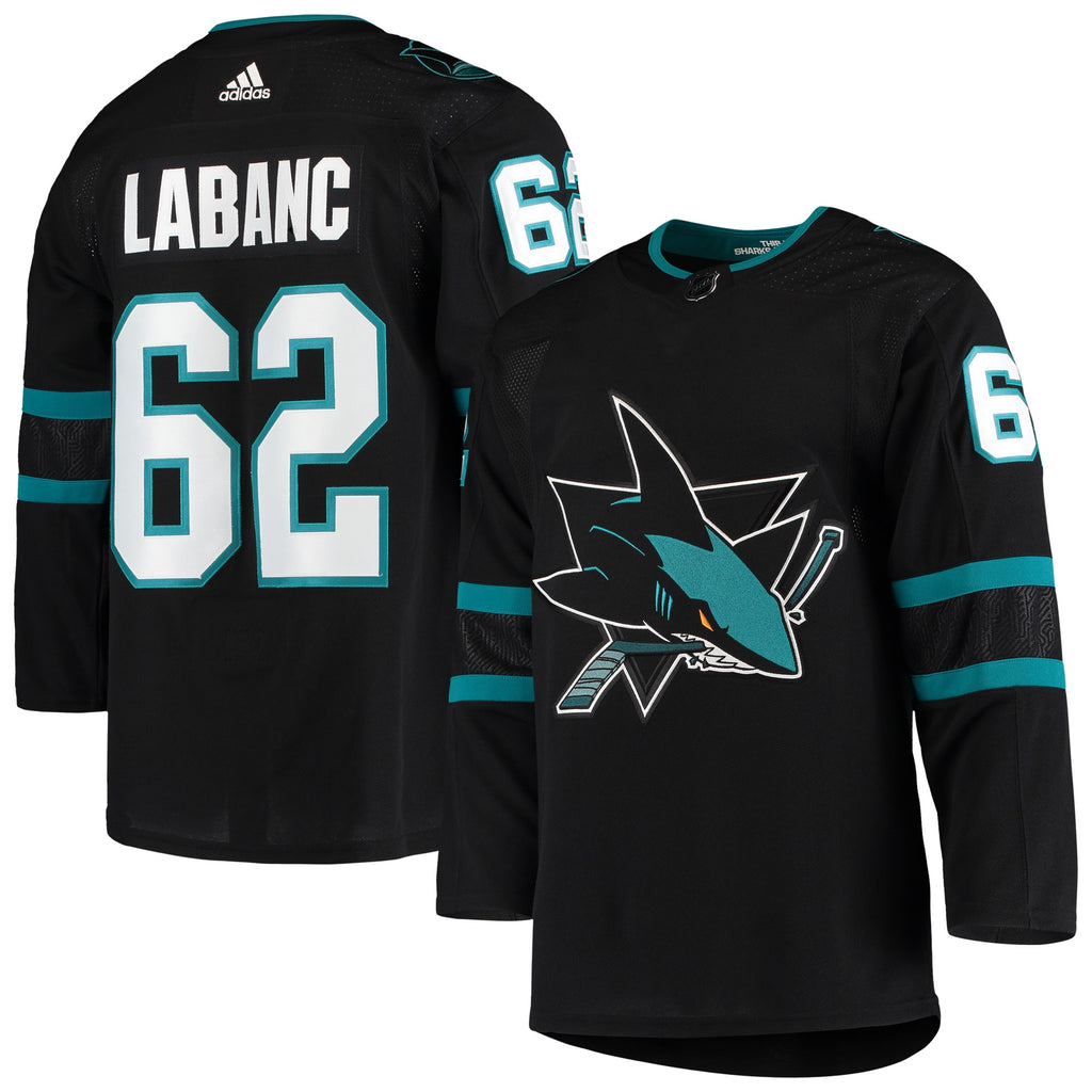 Kevin Labanc San Jose Sharks Alternate Authentic Jersey - Black