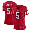 Trey Lance San Francisco 49ers Women's Alternate Game Jersey - Scarlet