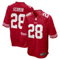 Trey Sermon San Francisco 49ers 2021 NFL Draft Pick Game Jersey - Scarlet