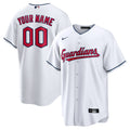 Cleveland Guardians Youth Replica Custom Jersey - White