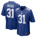 Matt Breida New York Giants Game Jersey - Royal