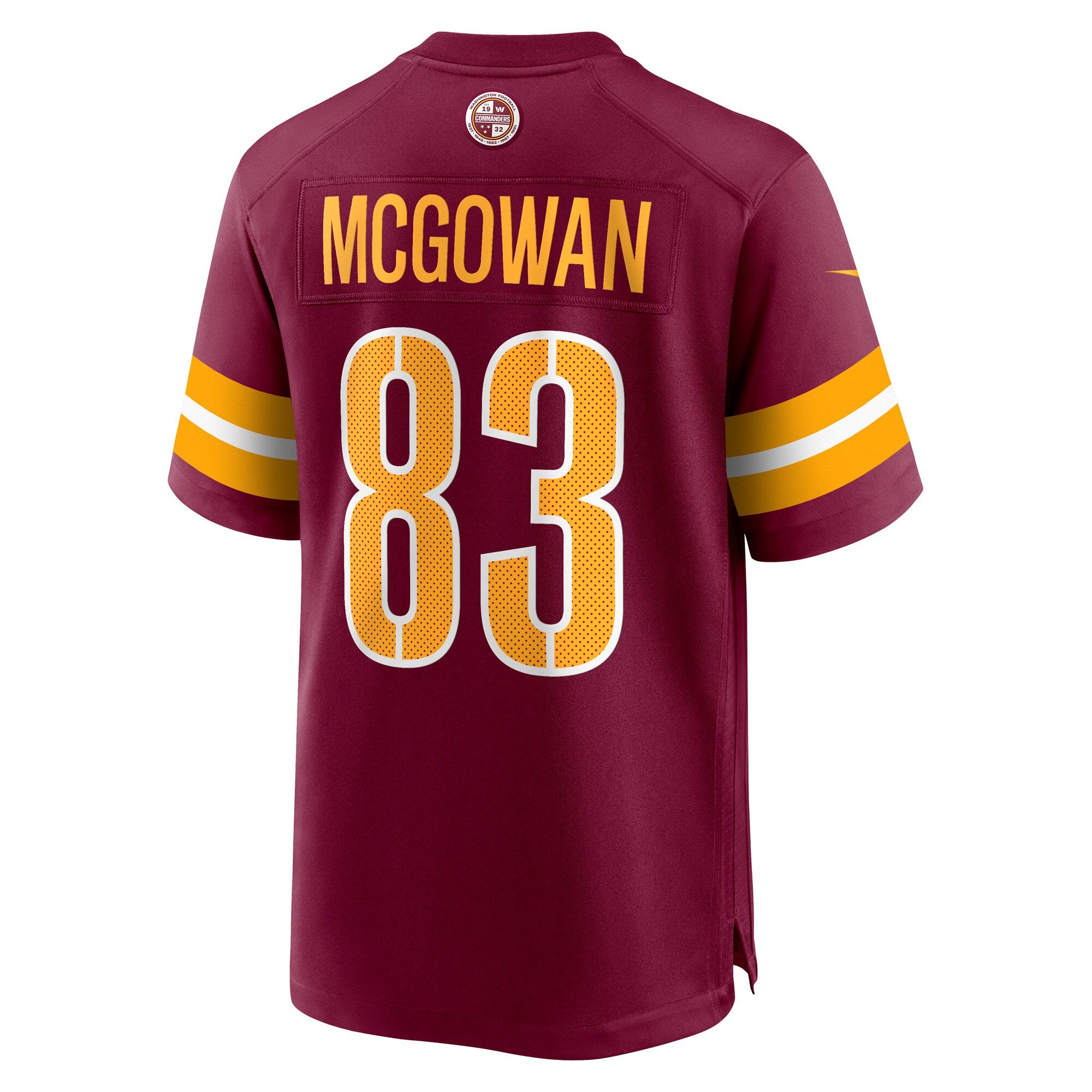 Kyric Mcgowan Washington Commanders Player Game Jersey - Burgundy