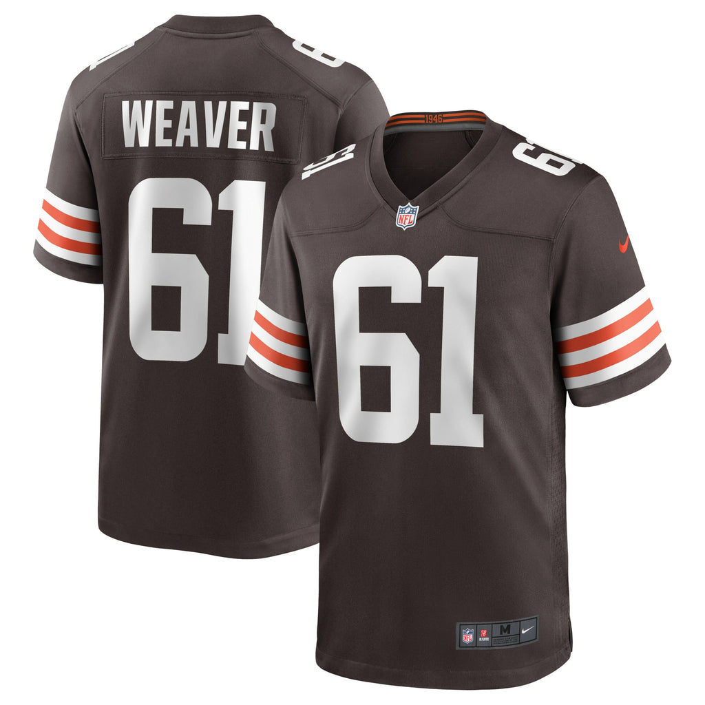 Curtis Weaver Cleveland Browns Game Jersey - Brown