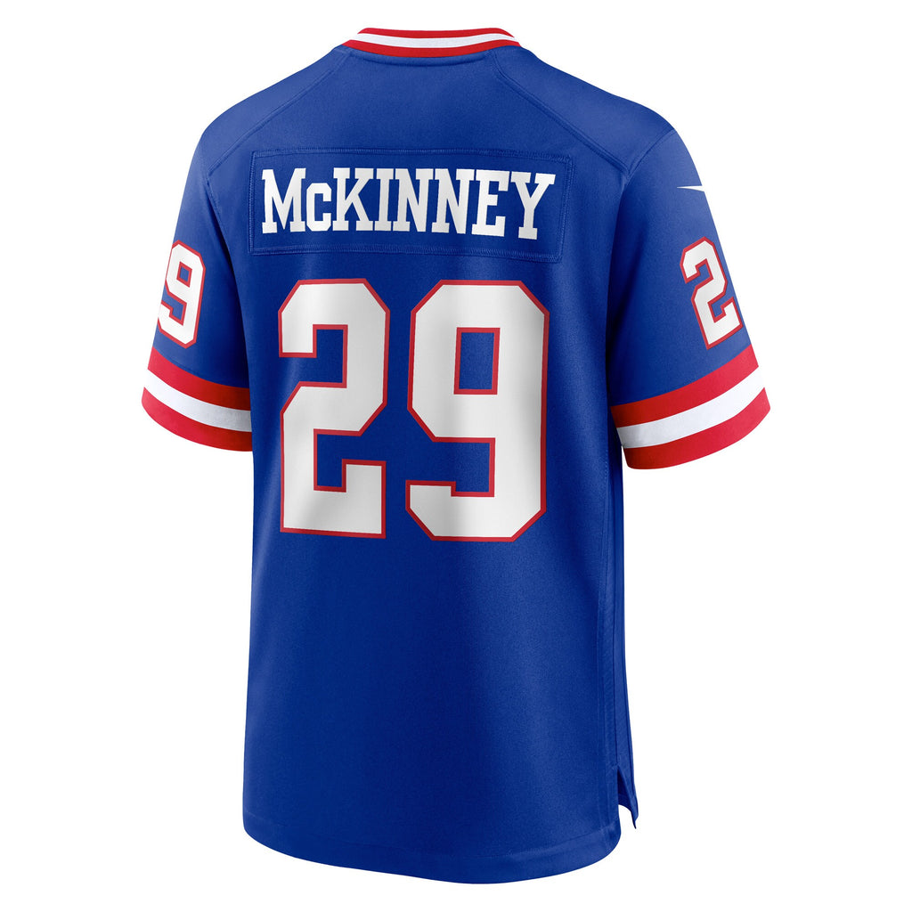 Xavier McKinney New York Giants Classic Player Game Jersey - Royal