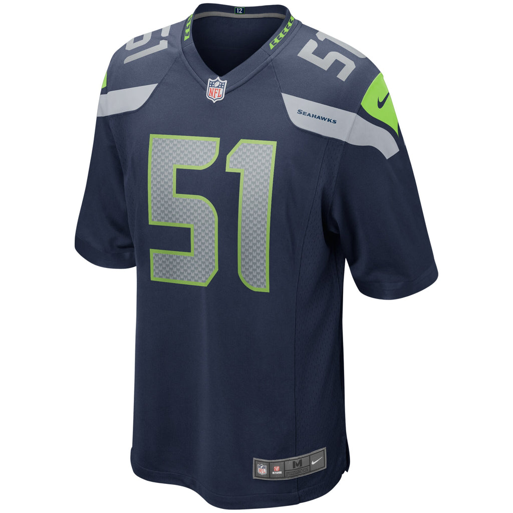 Lofa Tatupu Seattle Seahawks Game Retired Player Jersey - College Navy