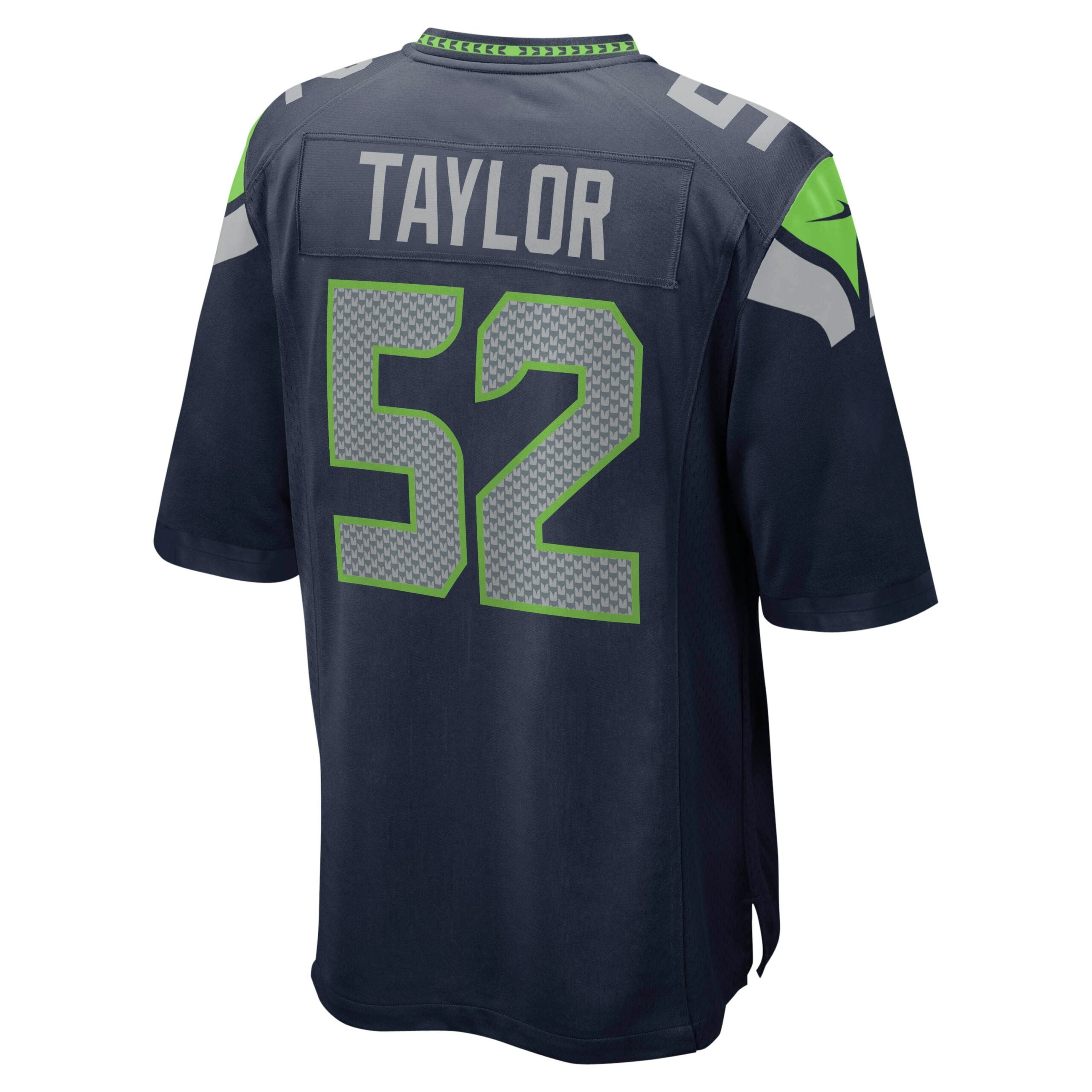 Darrell Taylor Seattle Seahawks Game Jersey - College Navy
