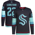 Oliver Bjorkstrand Seattle Kraken Home Authentic Primegreen Jersey - Navy
