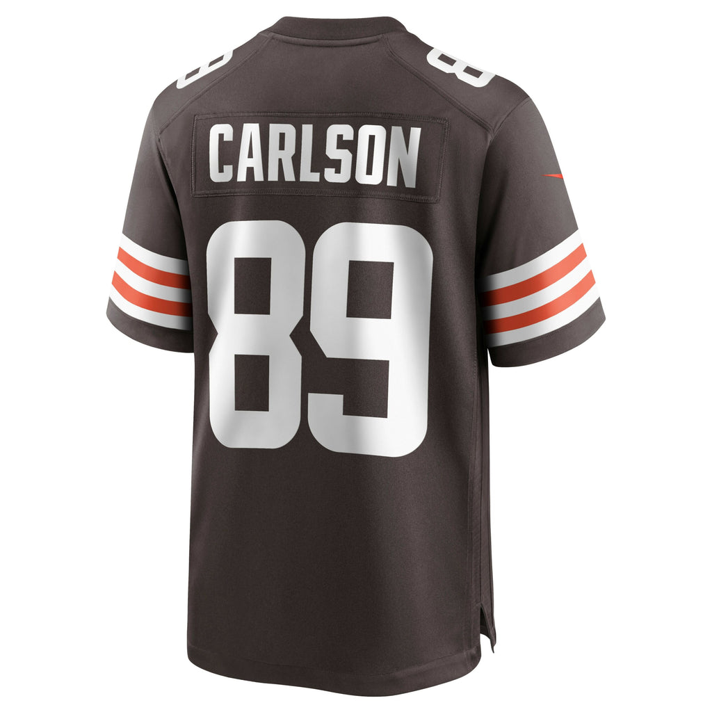 Stephen Carlson Cleveland Browns Game Jersey - Brown
