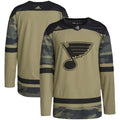 St. Louis Blues Military Appreciation Team Authentic Practice Jersey - Camo