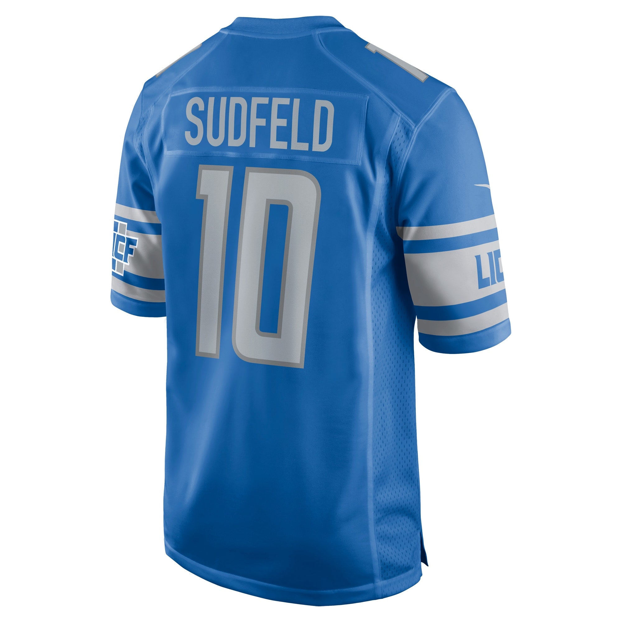 Nate Sudfeld Detroit Lions Home Game Player Jersey - Blue