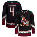 Juuso Valimaki Arizona Coyotes Home Primegreen Authentic Pro Jersey - Black