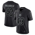 Troy Polamalu Pittsburgh Steelers Retired Player RFLCTV Limited Jersey - Black