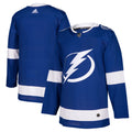 Tampa Bay Lightning Home Authentic Blank Jersey - Blue