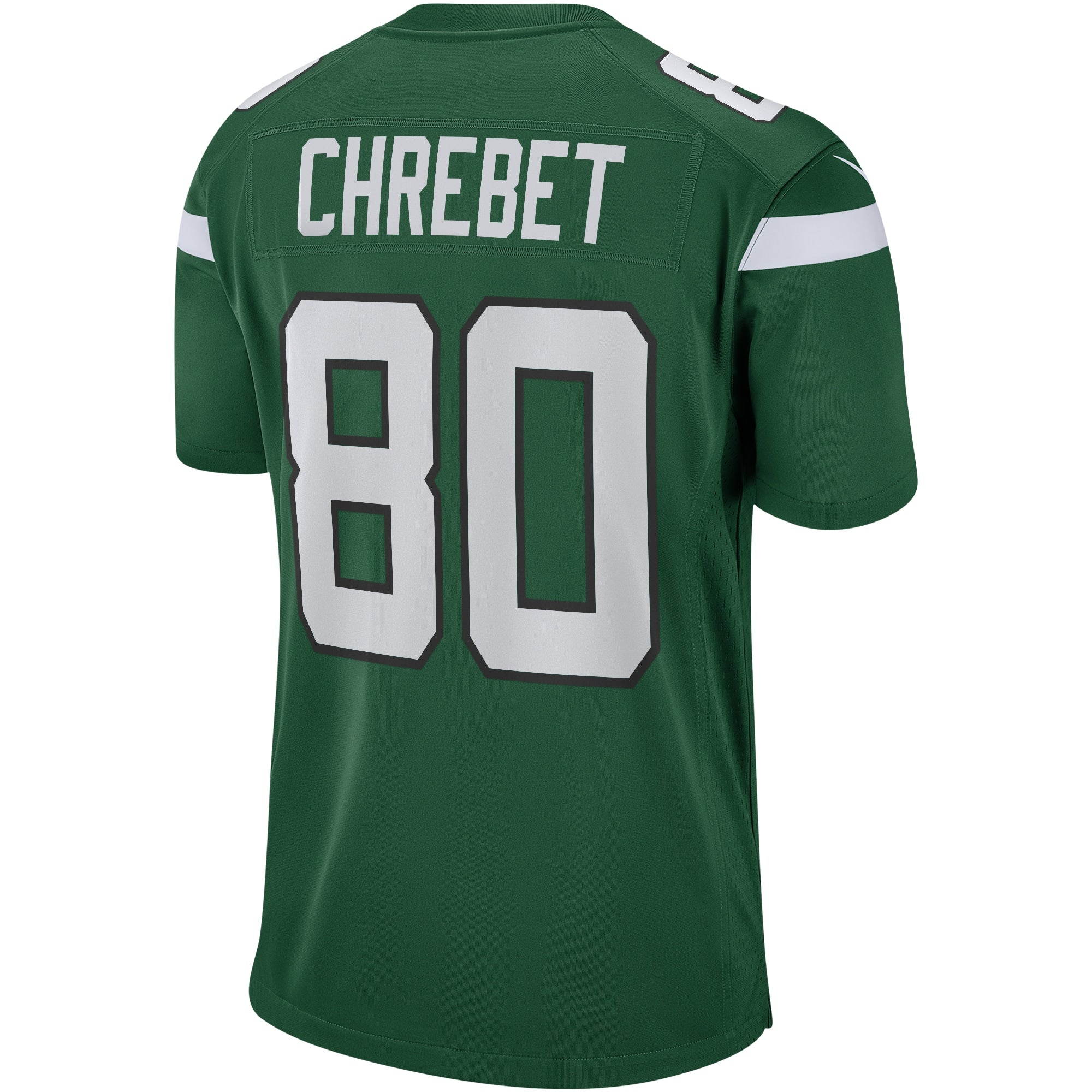 Wayne Chrebet New York Jets Game Retired Player Jersey - Gotham Green
