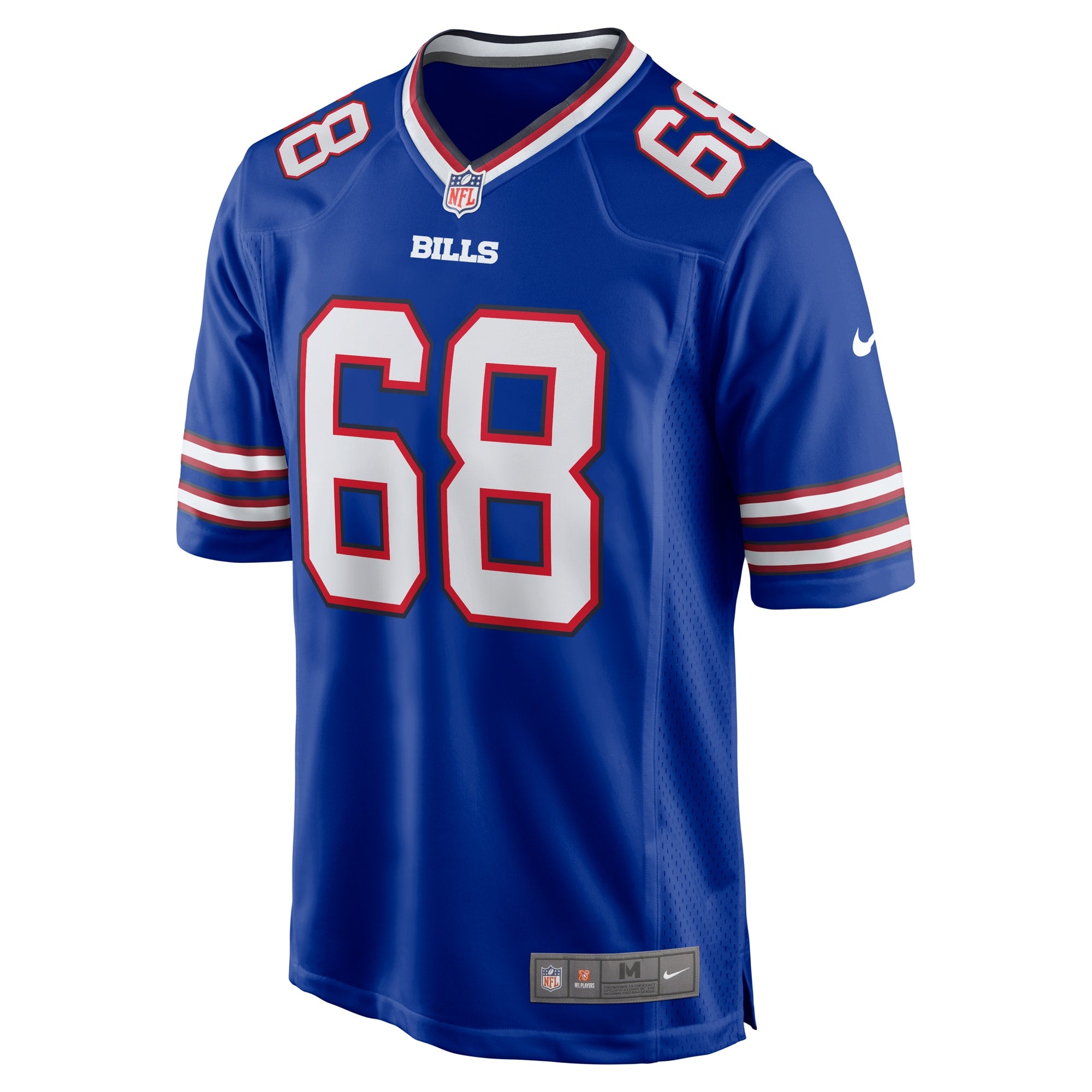 Garrett McGhin Buffalo Bills Team Game Jersey - Royal