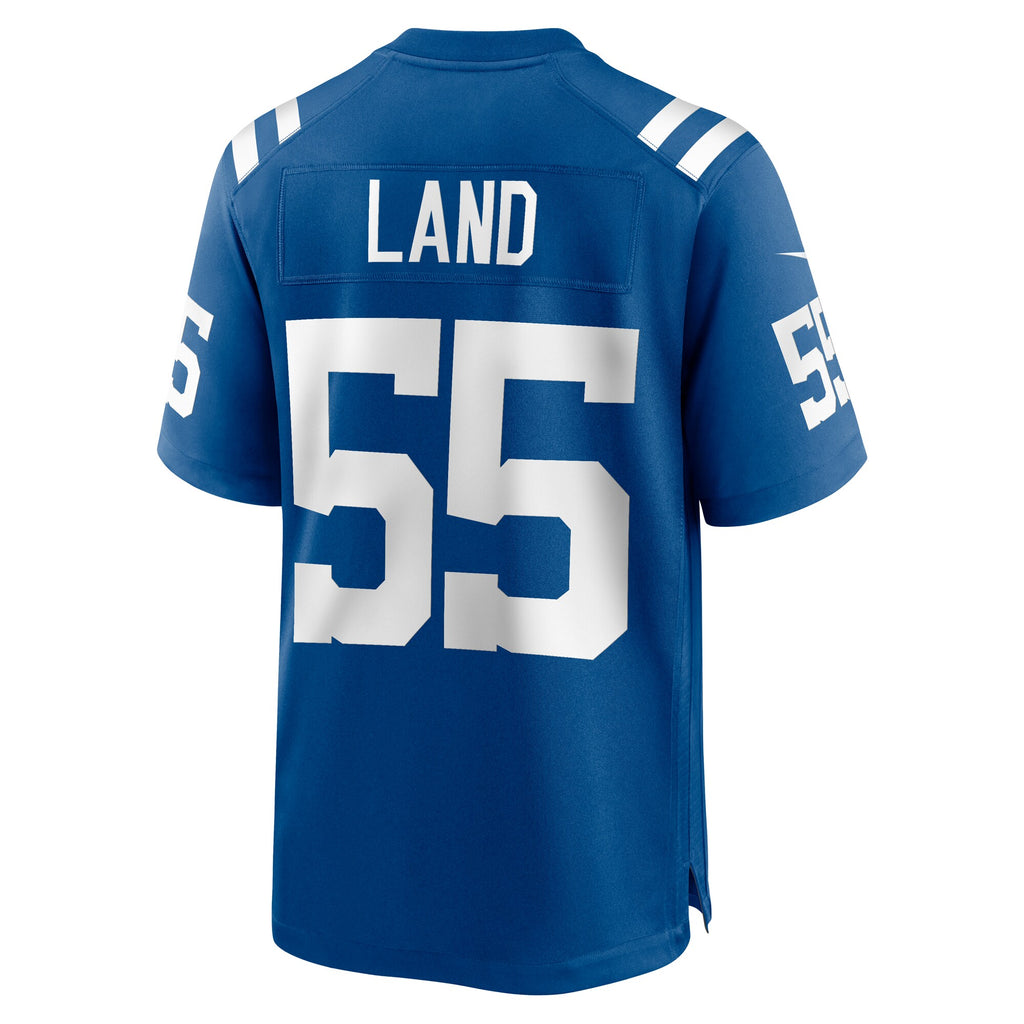 Isaiah Land Indianapolis Colts Team Game Jersey - ?Royal
