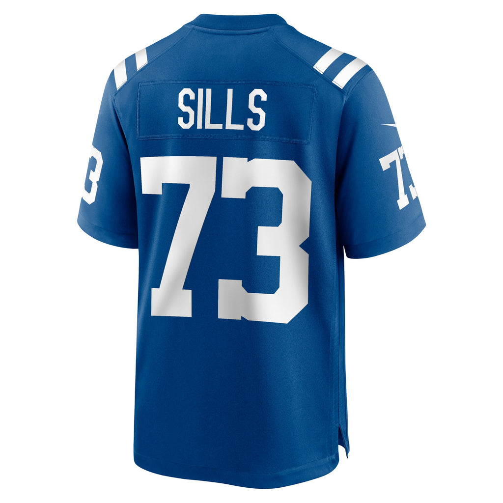 Josh Sills Indianapolis Colts Team Game Jersey - ?Royal