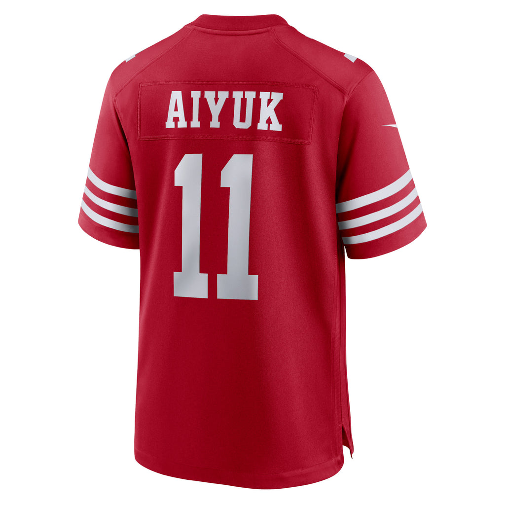 Brandon Aiyuk San Francisco 49ers Team Player Game Jersey - Scarlet