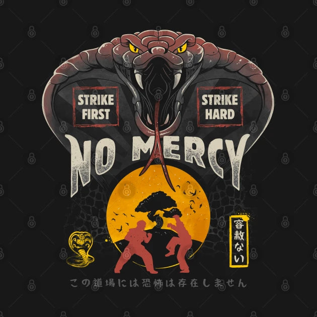 No Mercy Karate Classic Movie Gift T-Shirt