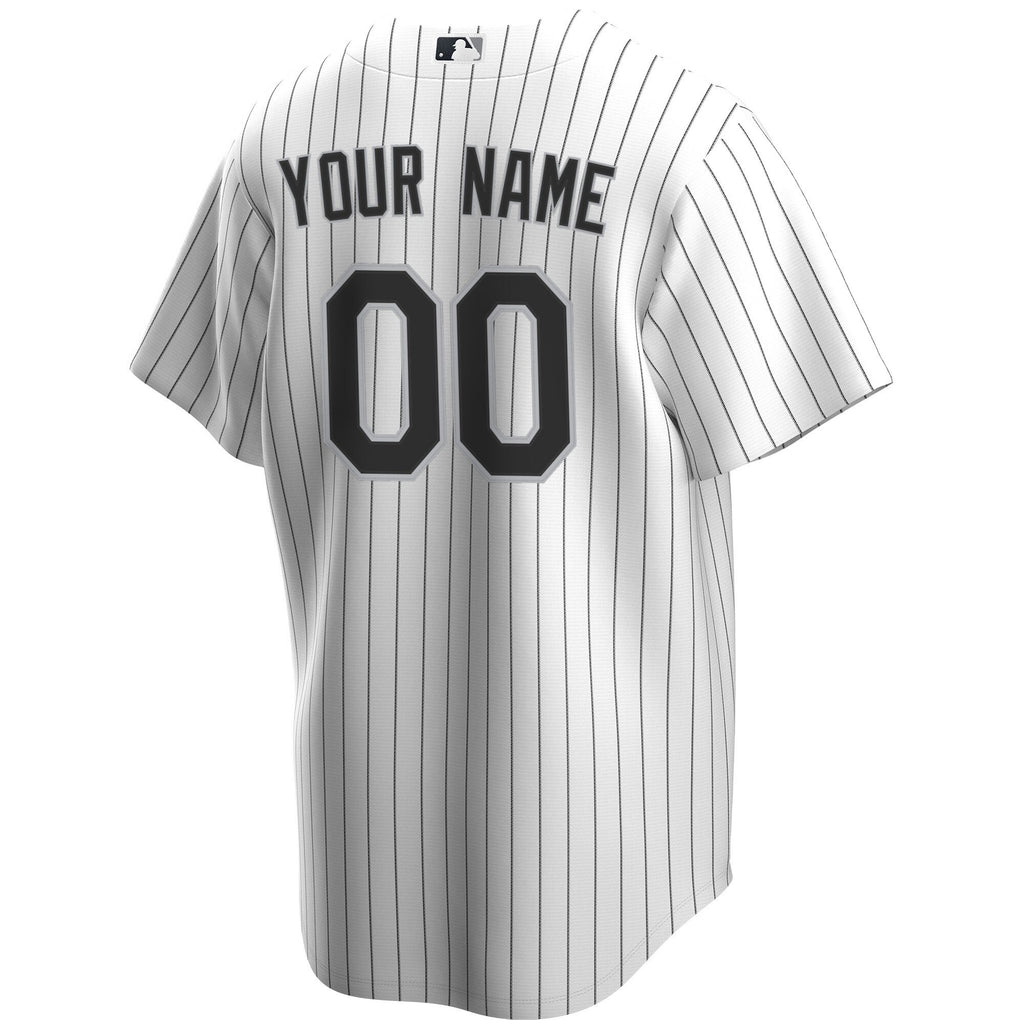 Chicago White Sox Youth Home Replica Custom Jersey - White