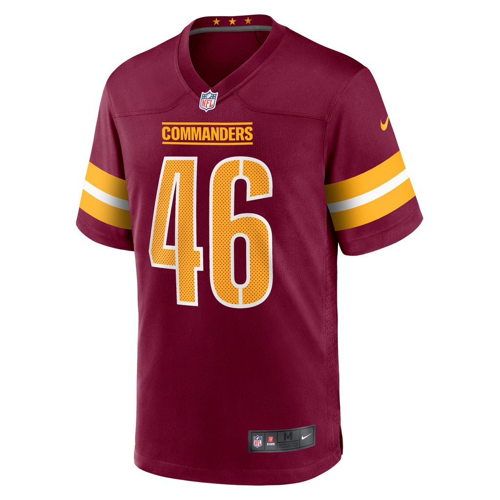Milo Eifler Washington Commanders Game Player Jersey - Burgundy