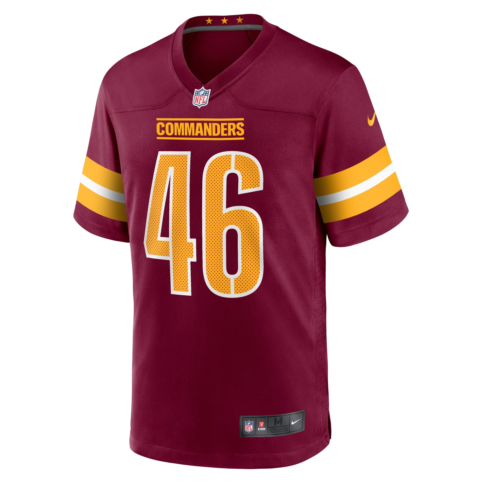 Milo Eifler Washington Commanders Game Player Jersey - Burgundy