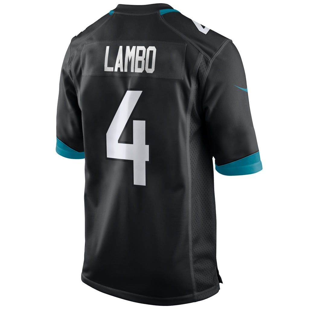 Josh Lambo Jacksonville Jaguars Game Jersey - Black