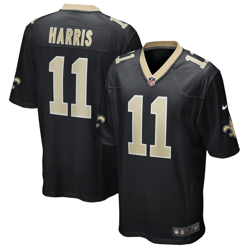 Deonte Harris New Orleans Saints Game Jersey - Black