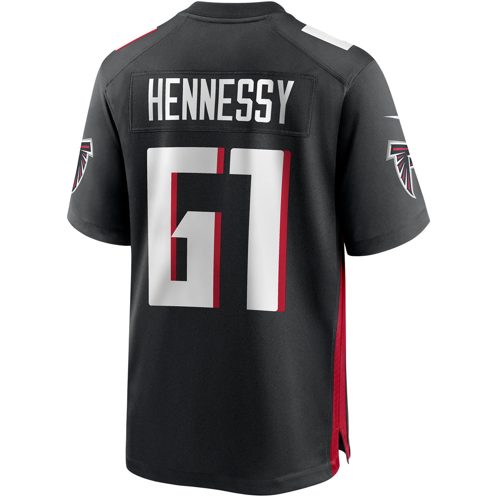 Matt Hennessy Atlanta Falcons Player Game Jersey - Black