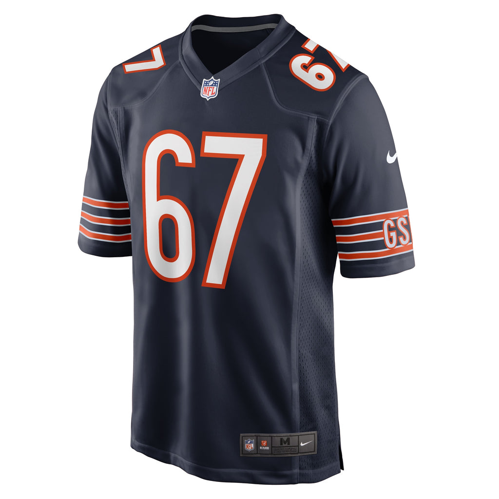 Dan Feeney Chicago Bears Team Game Jersey - ?Navy