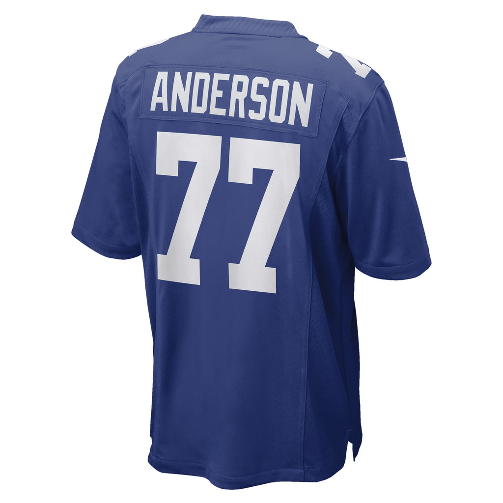 Jack Anderson New York Giants Game Player Jersey - Royal