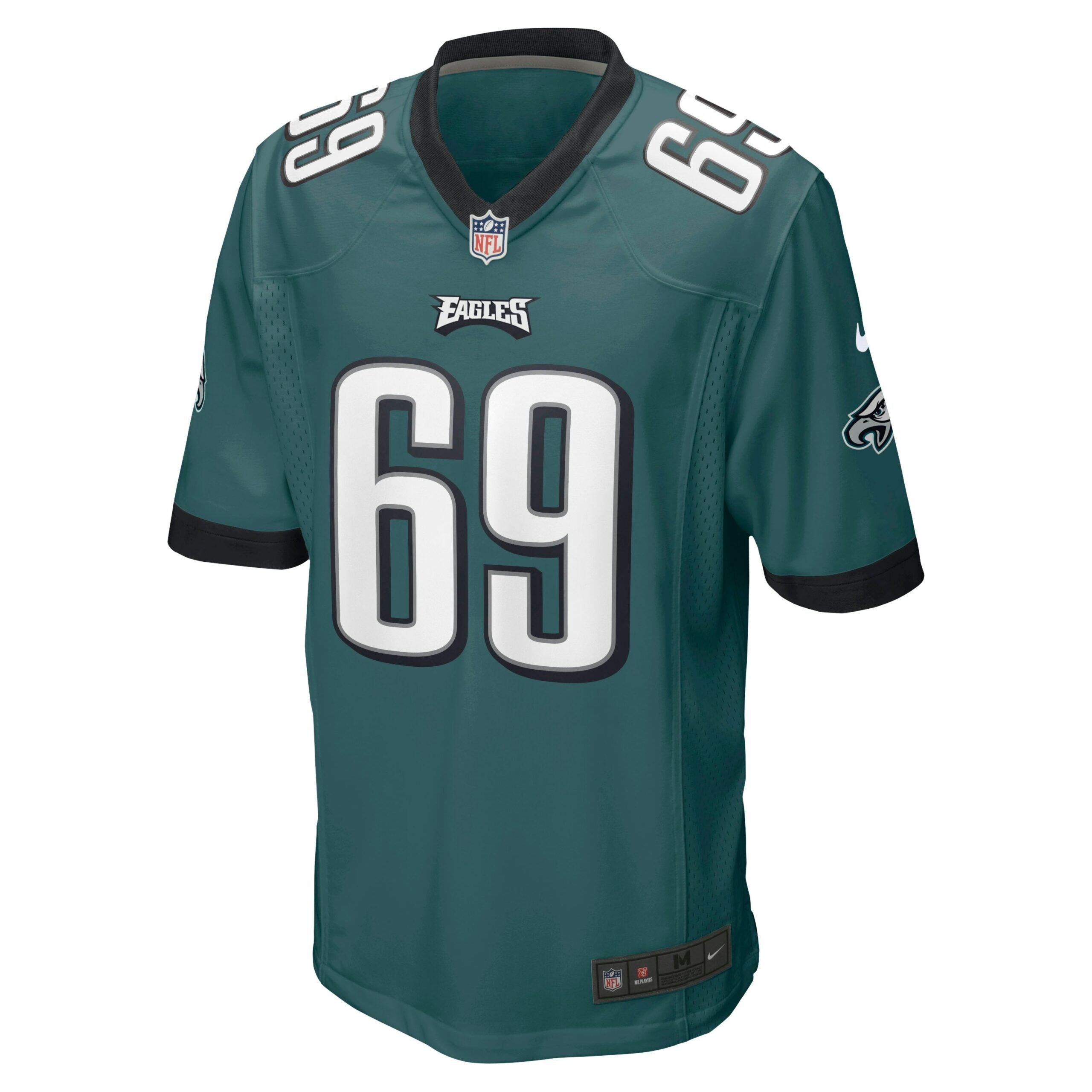 Landon Dickerson Philadelphia Eagles Game Player Jersey - Midnight Green