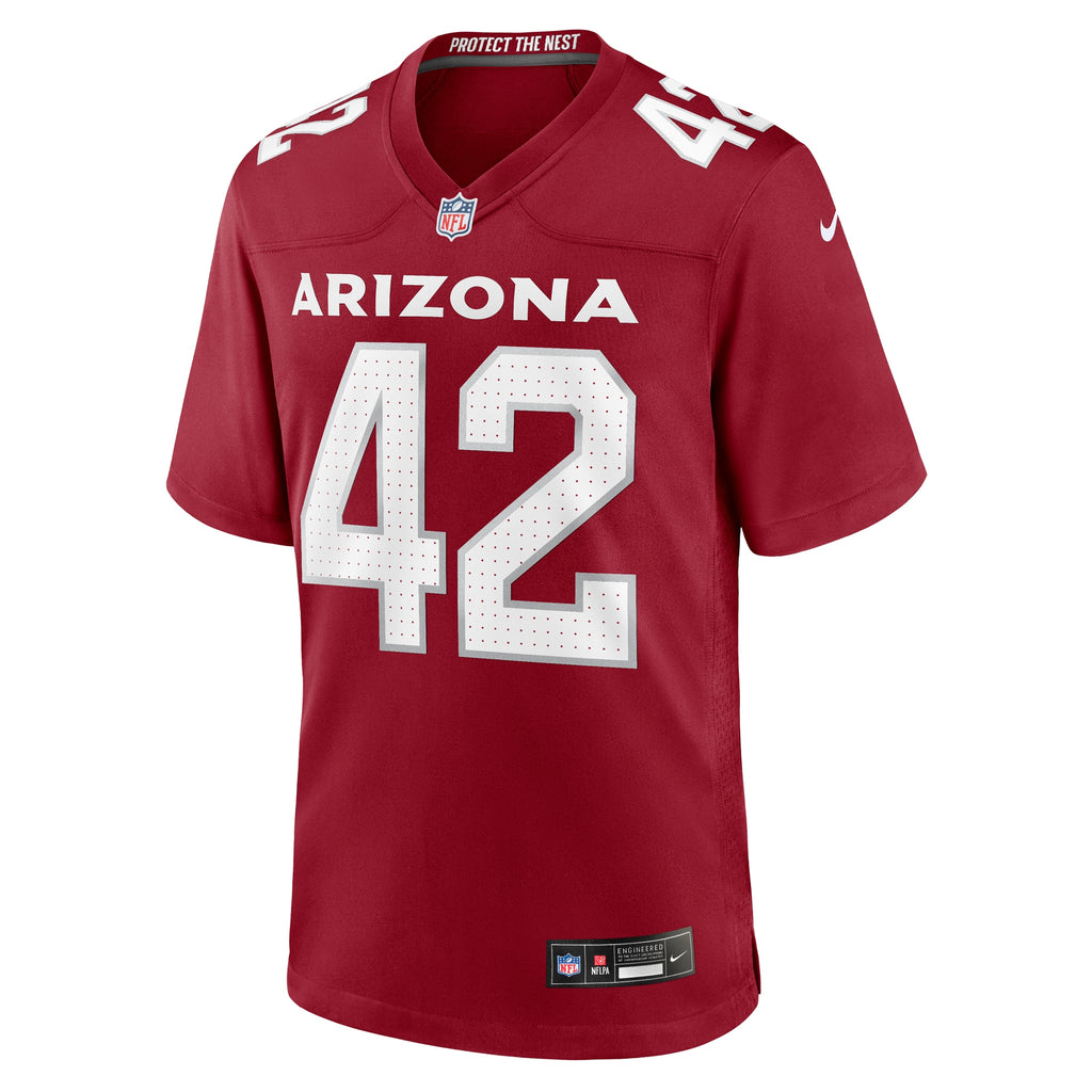 K'Von Wallace Arizona Cardinals Team Game Jersey - ?Cardinal