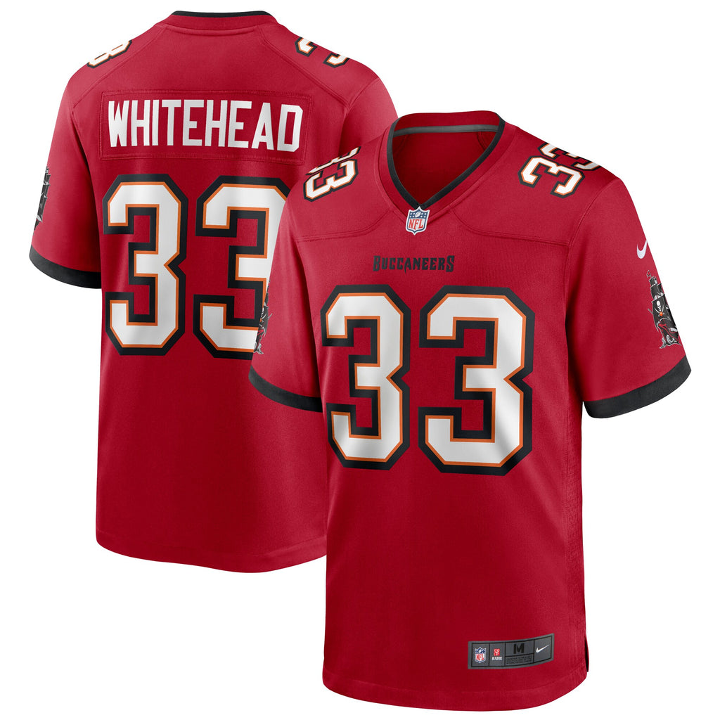Jordans Whitehead Tampa Bay Buccaneers Game Player Jersey - Red