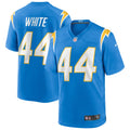 Kyzir White Los Angeles Chargers Game Jersey - Powder Blue
