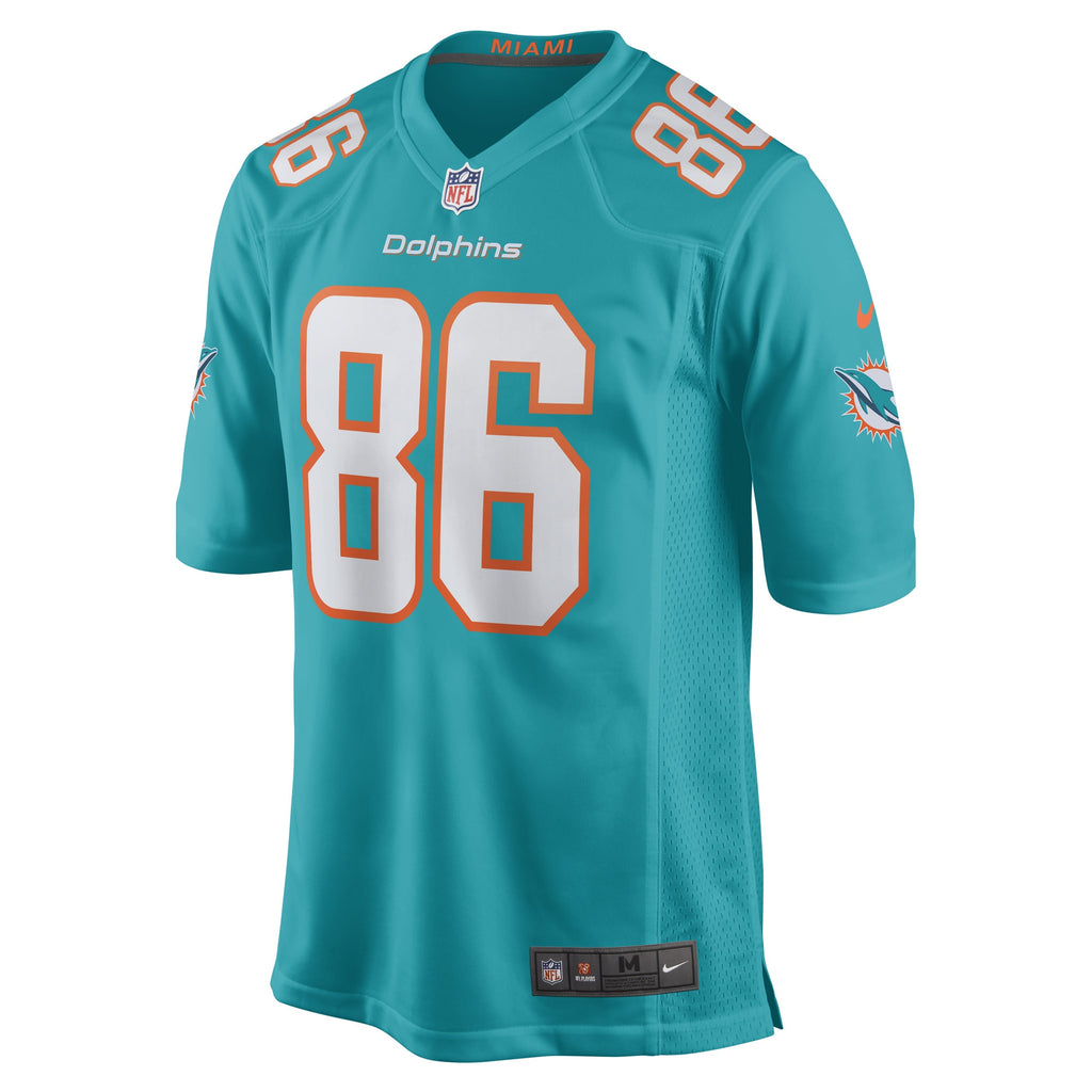 Braylon Sanders Miami Dolphins Game Player Jersey - Aqua