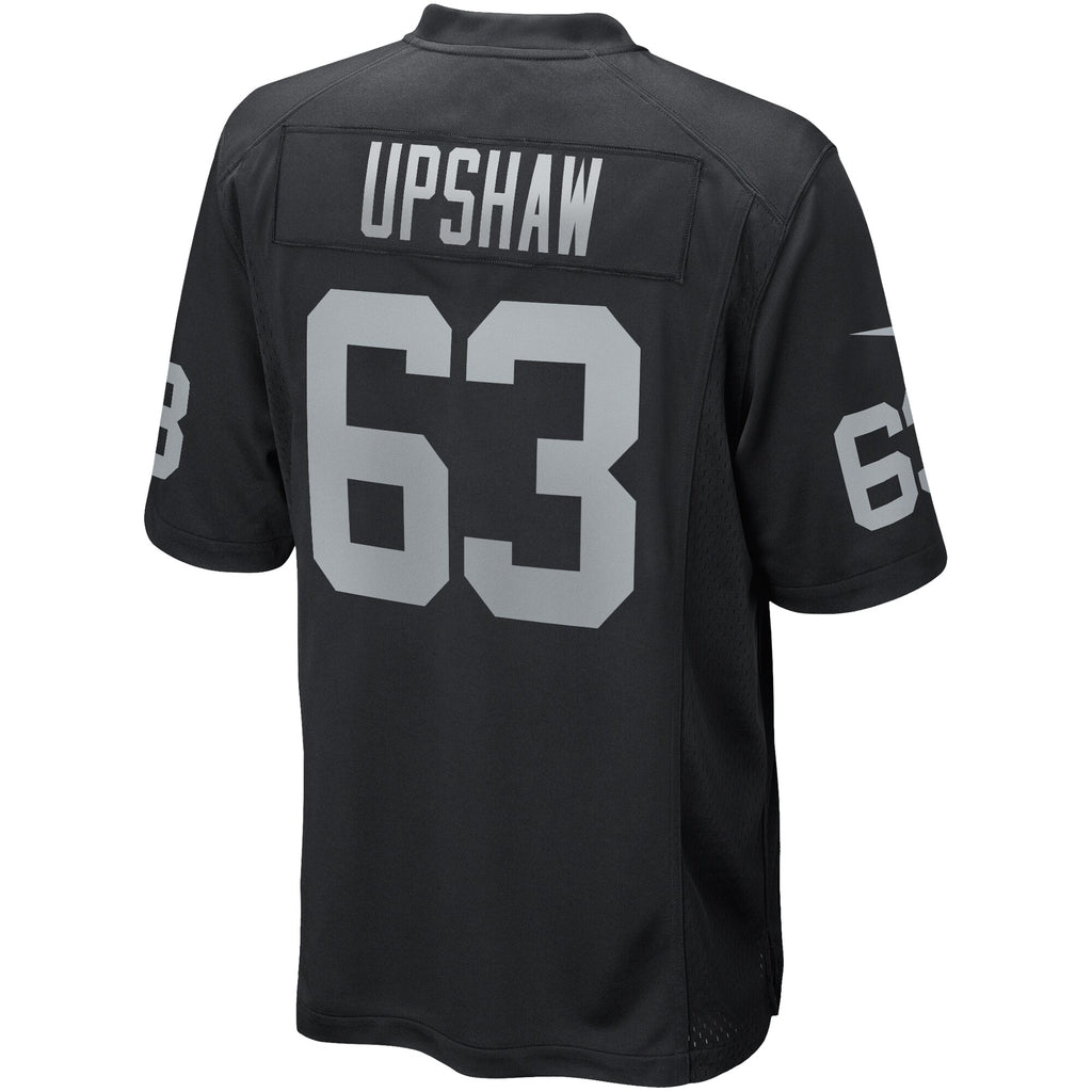 Gene Upshaw Las Vegas Raiders Game Retired Player Jersey - Black