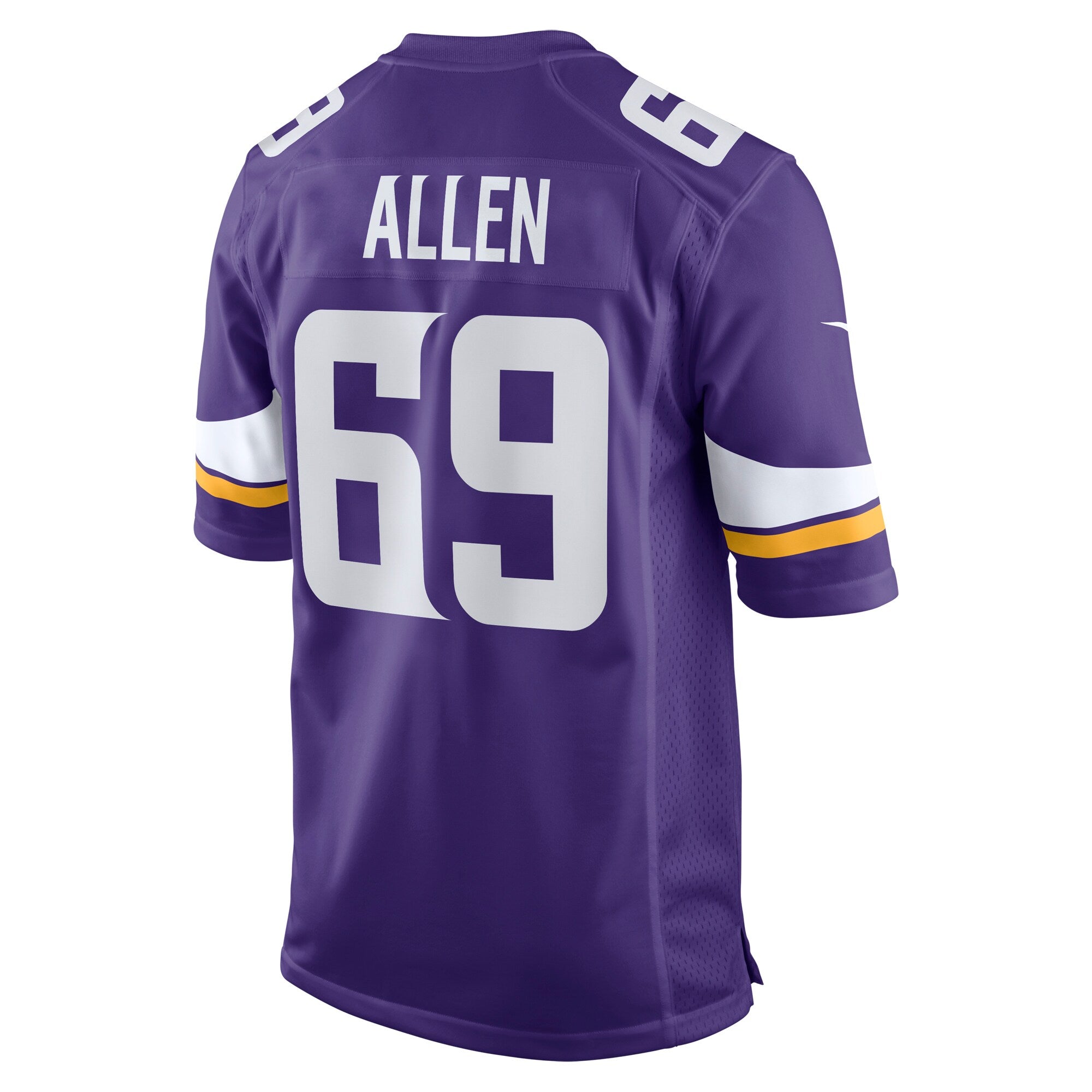 Jared Allen Minnesota Vikings Retired Player Game Jersey - Purple