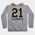 Roberto Clemente Jersey Number Hoodie