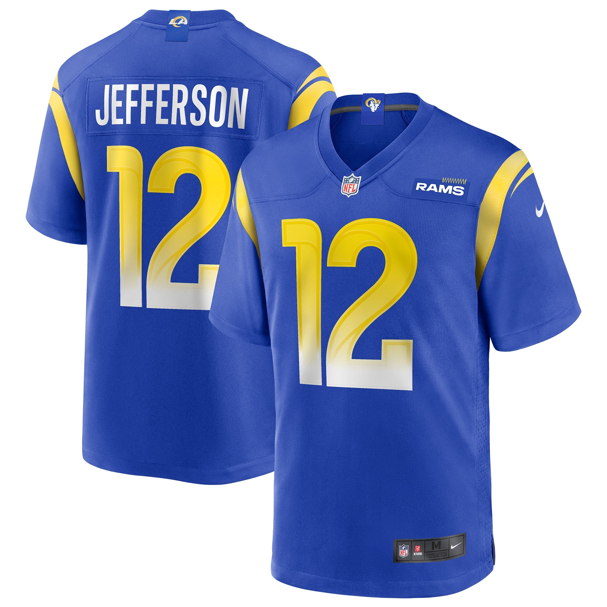 Van Jefferson Los Angeles Rams Player Game Jersey - Royal