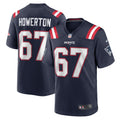 Hayden Howerton New England Patriots Home Game Player Jersey - Navy