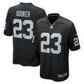 Devontae Booker Las Vegas Raiders Team Game Jersey - Black