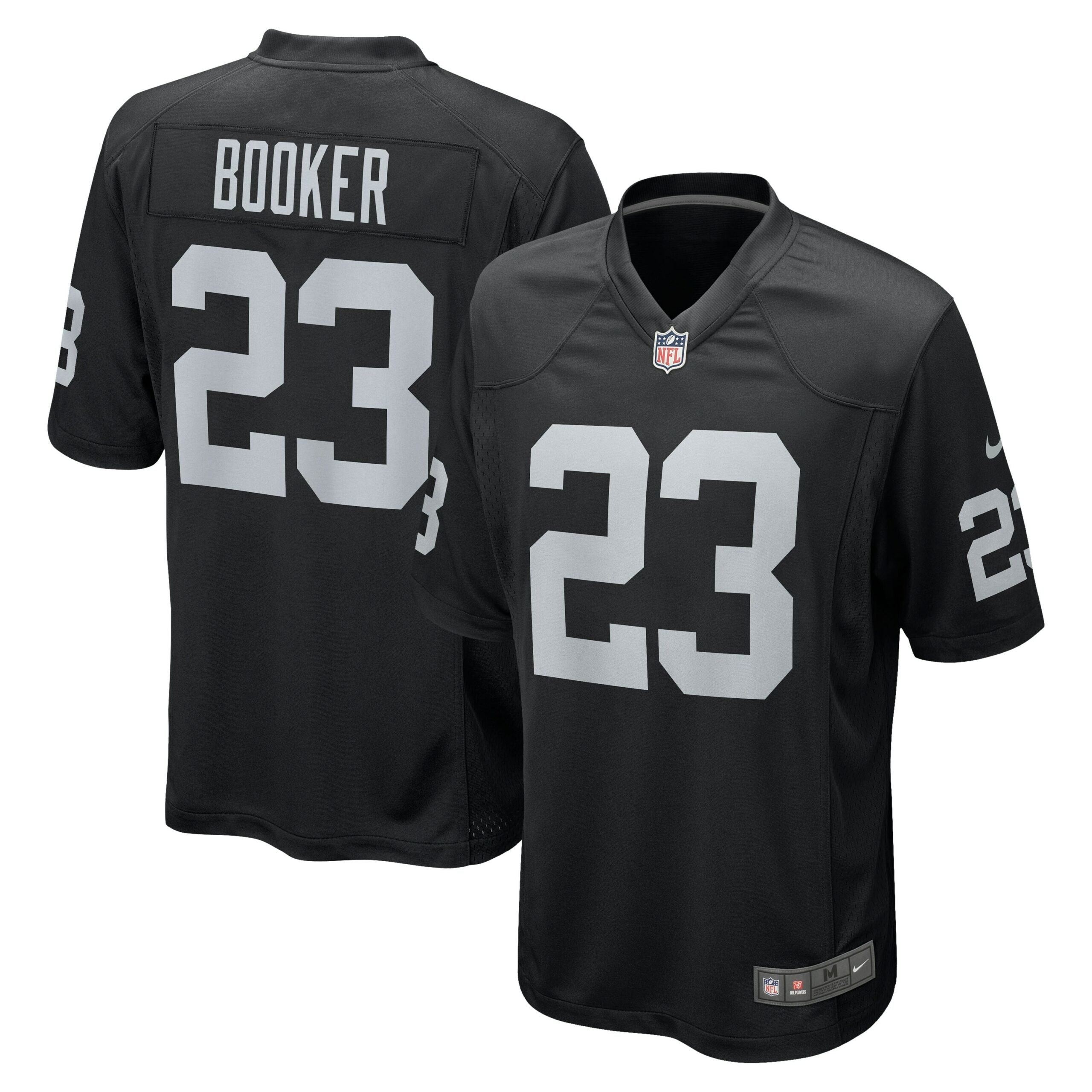 Devontae Booker Las Vegas Raiders Team Game Jersey - Black