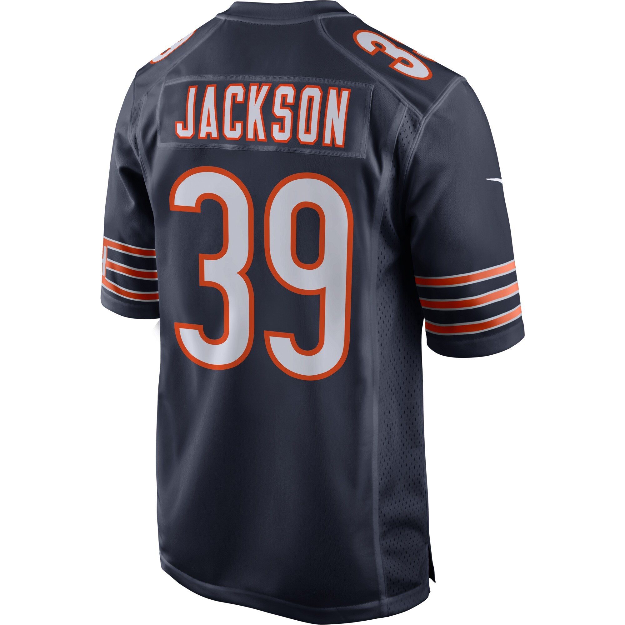 Eddie Jackson Chicago Bears Home Game Jersey - Navy