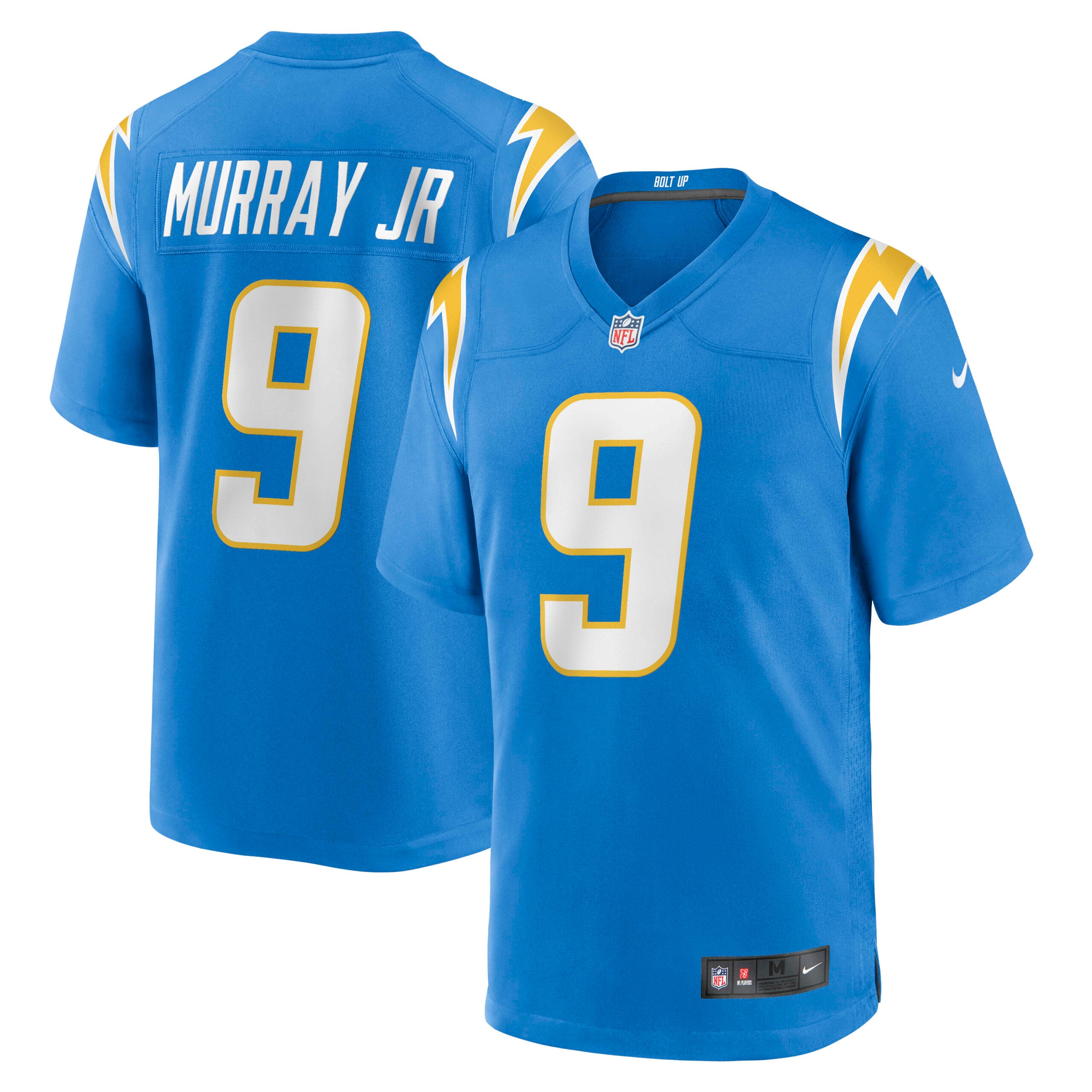 Kenneth Murray Jr. Los Angeles Chargers Game Jersey - Powder Blue