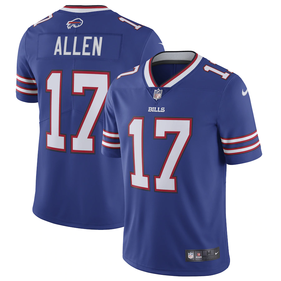 Men's Buffalo Bills Josh Allen Game Vapor Jersey Royal Blue
