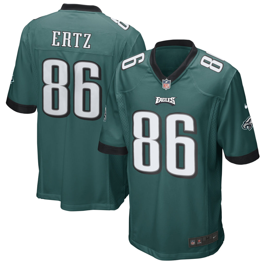 Zach Ertz Philadelphia Eagles Game Jersey - Midnight Green