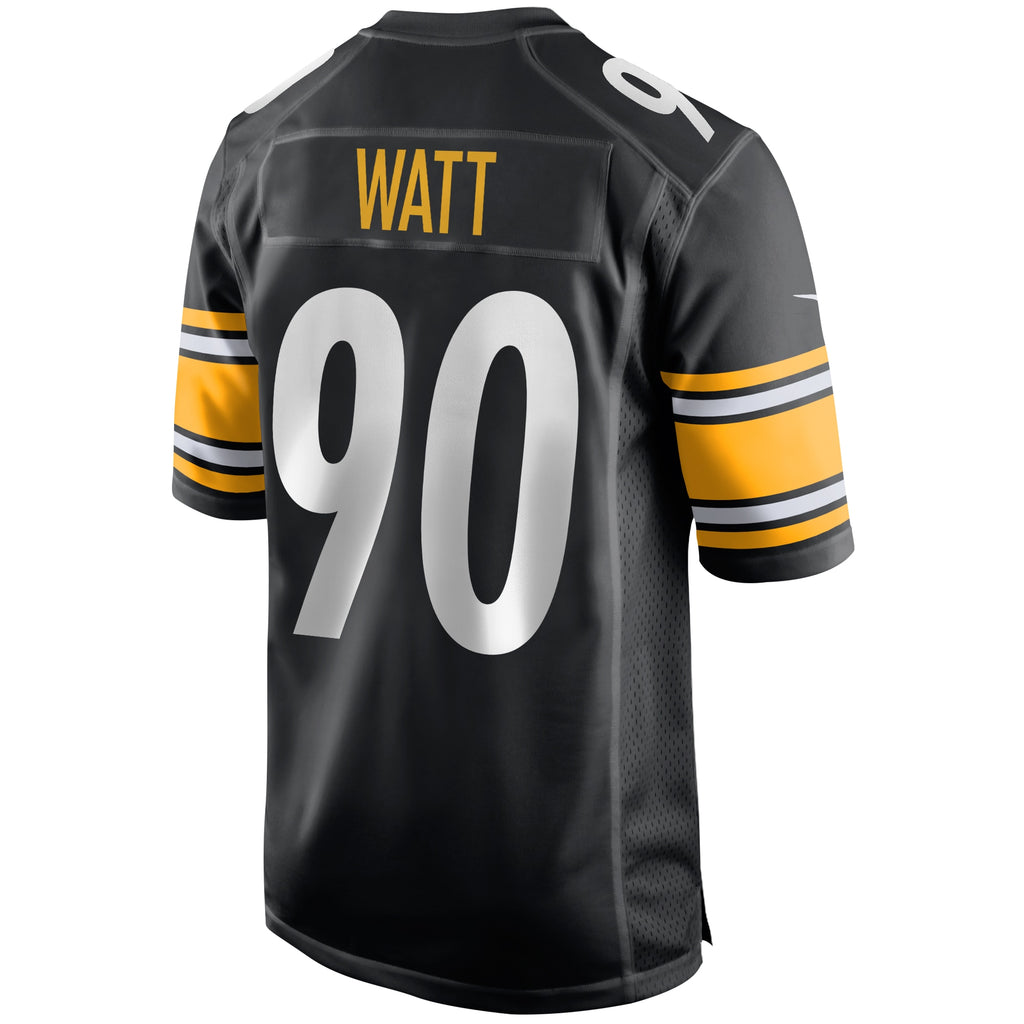 T.J. Watt Pittsburgh Steelers Game Jersey - Black